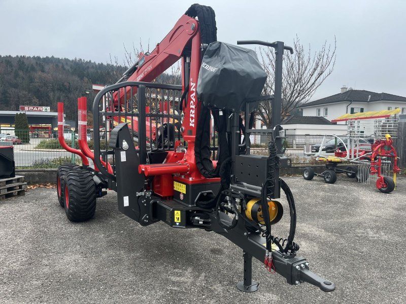 Krpan Forst GP 8 DF mit Forstkran GD 7,6 K