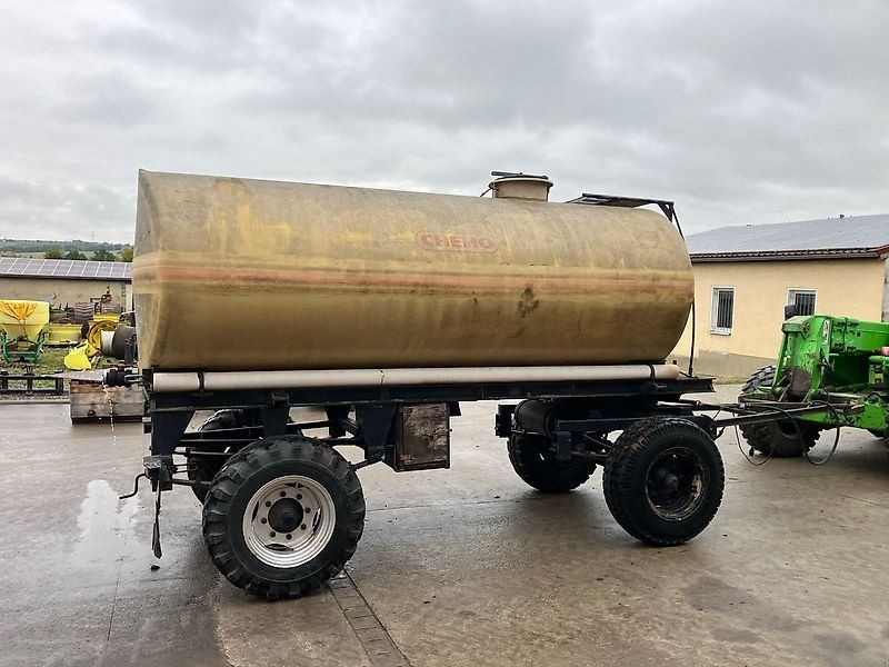 Fortschritt Chemo 8500l GFK Fass auf Fahrgestell