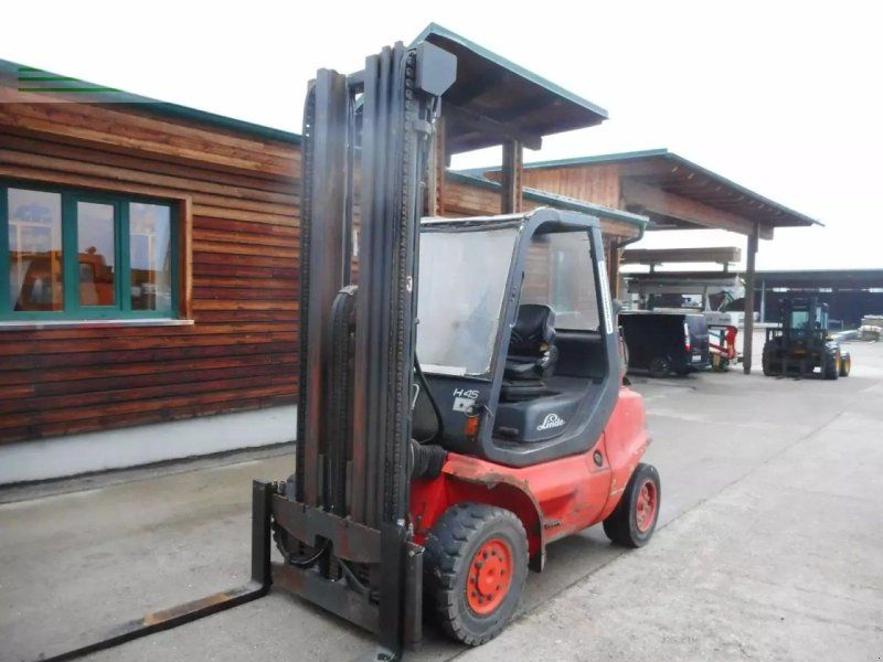 Linde h45d-04 triplex 6,7m + 3. u. 4. kreis! neue gab