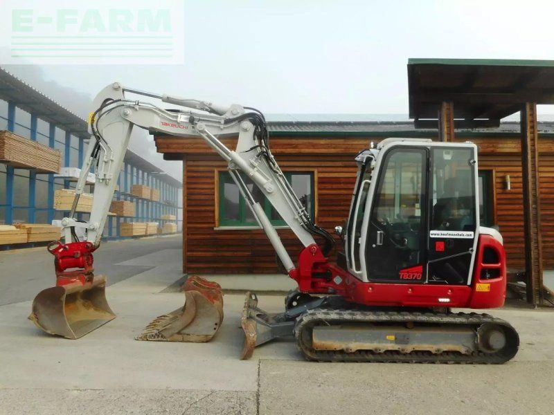 Takeuchi tb 370 ( 6.710kg ) vollausstattung und neuzusta