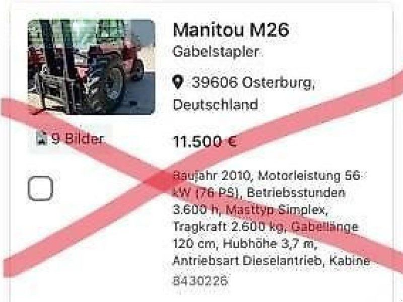 Manitou m26