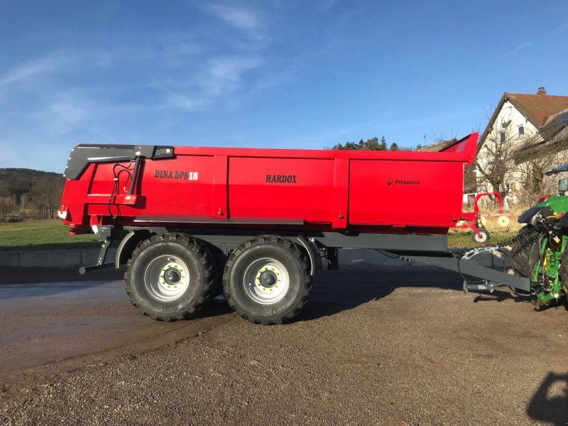 Dinapolis Bauschuttmulde Hardox 15,5m³ Muldenkipper