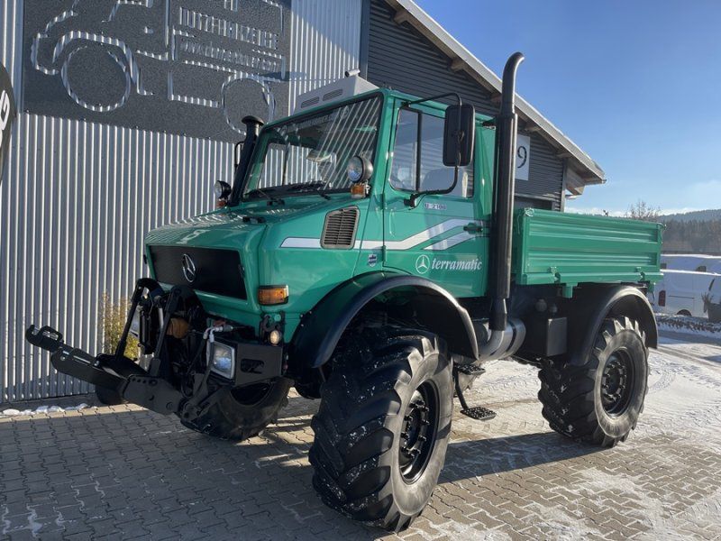 Mercedes-Benz Unimog U2100 Agrar , 1.Hand , mit terramatik, Klima, Sammlerzust