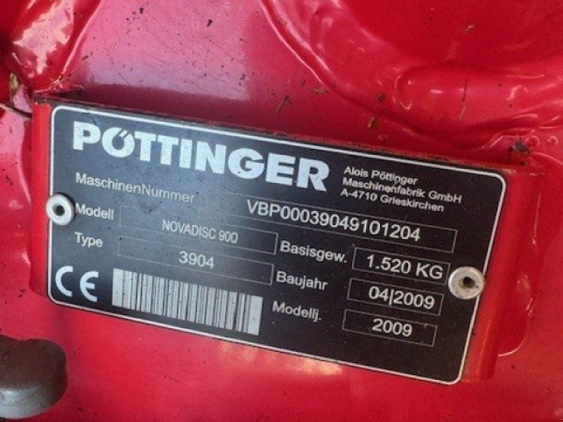 Pöttinger Novadisc 900