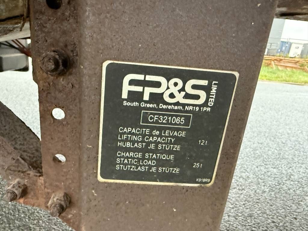 LAG O-3-39 01 - Dutch Trailer / 3 Axles / flatbed