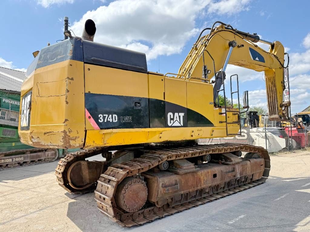 CAT 374DL ME Automatic Greasing / Parking Heater