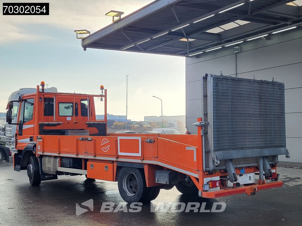 Iveco Eurocargo 120E190 4X2 12tons Machine transporter Hydraulic ramp winch Euro 6