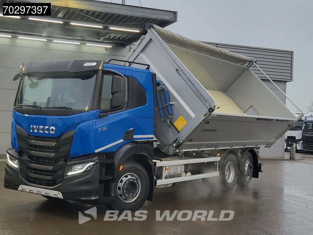 Iveco S-Way 420 6X2 NEW! 17m3 3-way KH kipper Lift+Steering axle Automatic Euro 6