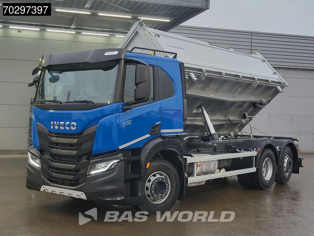 Iveco S-Way 420 6X2 NEW! 17m3 3-way KH kipper Lift+Steering axle Automatic Euro 6