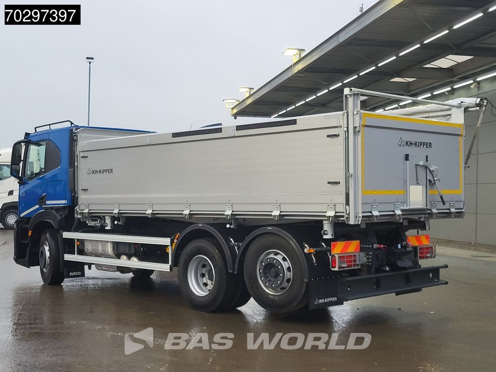 Iveco S-Way 420 6X2 NEW! 17m3 3-way KH kipper Lift+Steering axle Automatic Euro 6