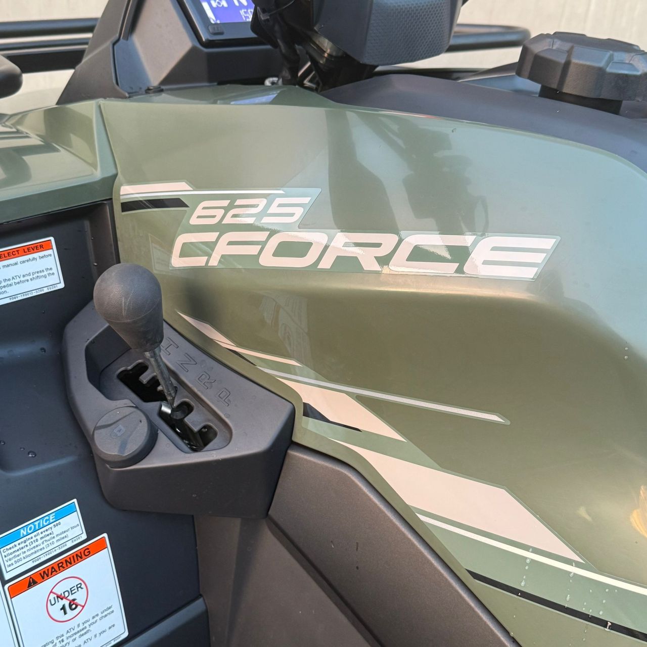 CF-moto Cforce 625 S Agri Landbouwkenteken