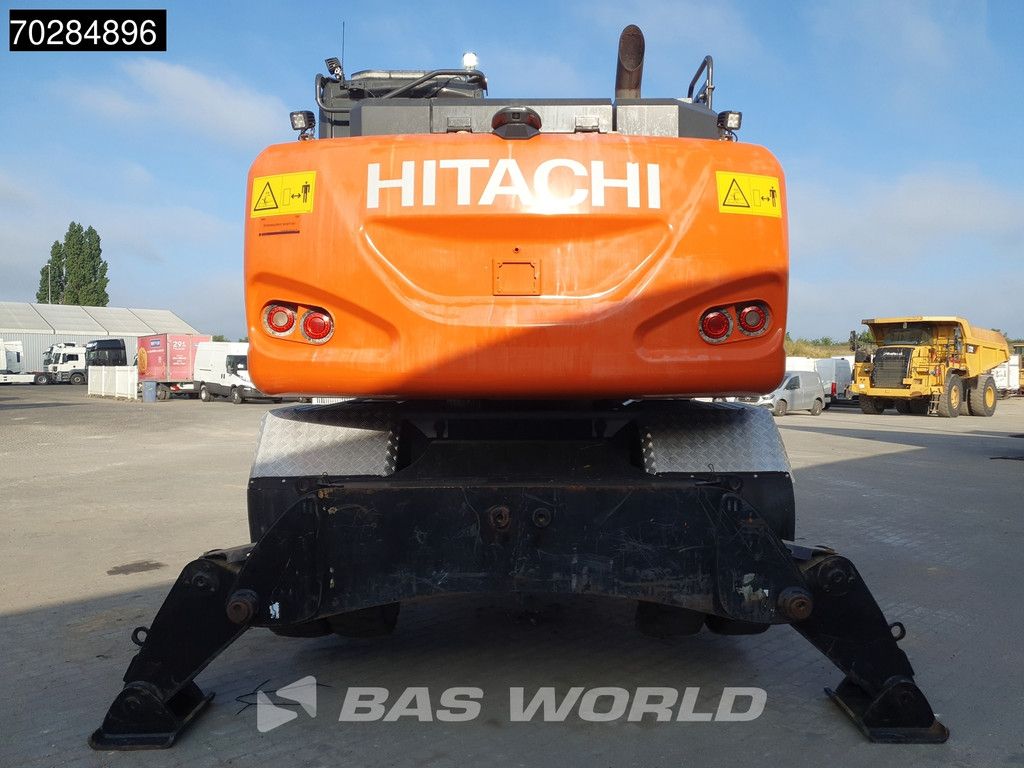 Hitachi ZX140W -6 OUTRIGGERS + BLADE