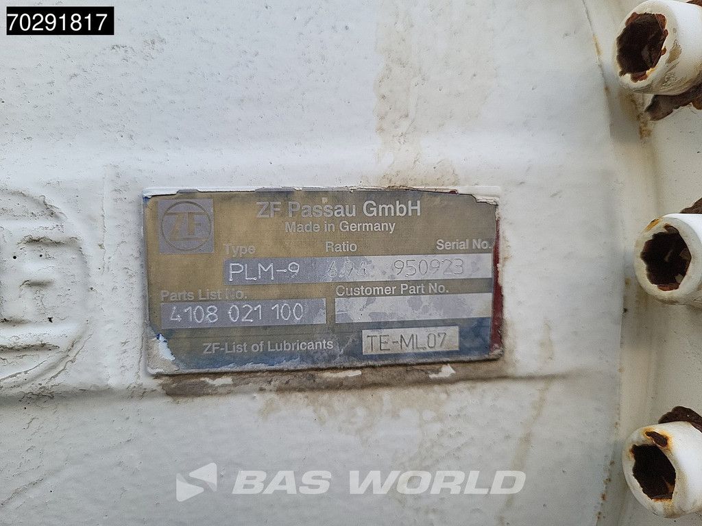 Mercedes Actros 3236 8X4 9m3 Stetter Mixer Retarder Steelsuspension Big-Axle Euro 3