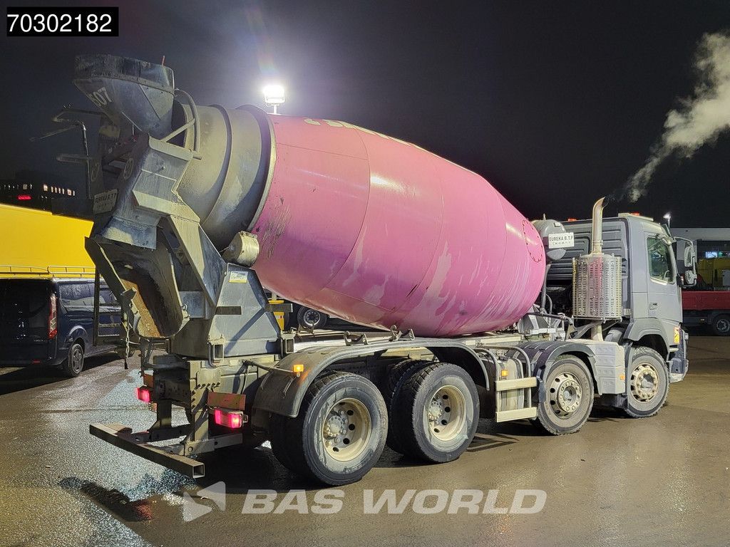 Volvo FMX 410 8X4 9m3 mixer Automatic Climate control Euro 6