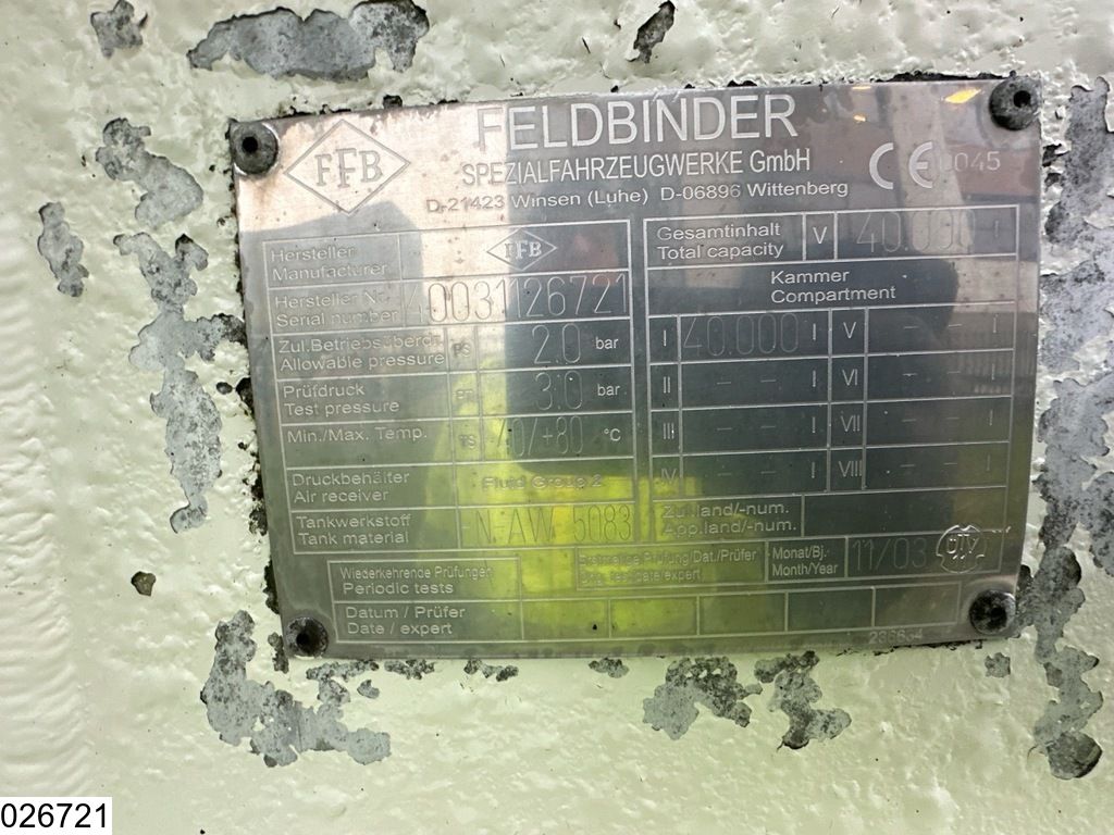 Feldbinder Silo 40.000 Liter