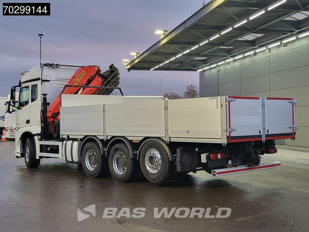 Mercedes Arocs Aroc 3653 8X4 Palfinger PK26002-EH G Kran Crane Remote Lift + steering axle Euro 6