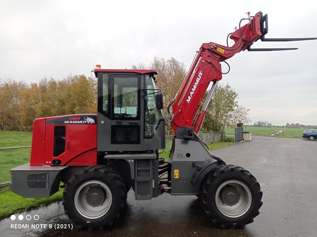 MAMMUT TL 2500 75 pk stage 5 telescoop kniklader