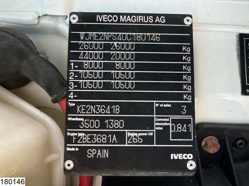 Iveco Trakker 360 6x4, EURO 4, Steel suspension, Manual