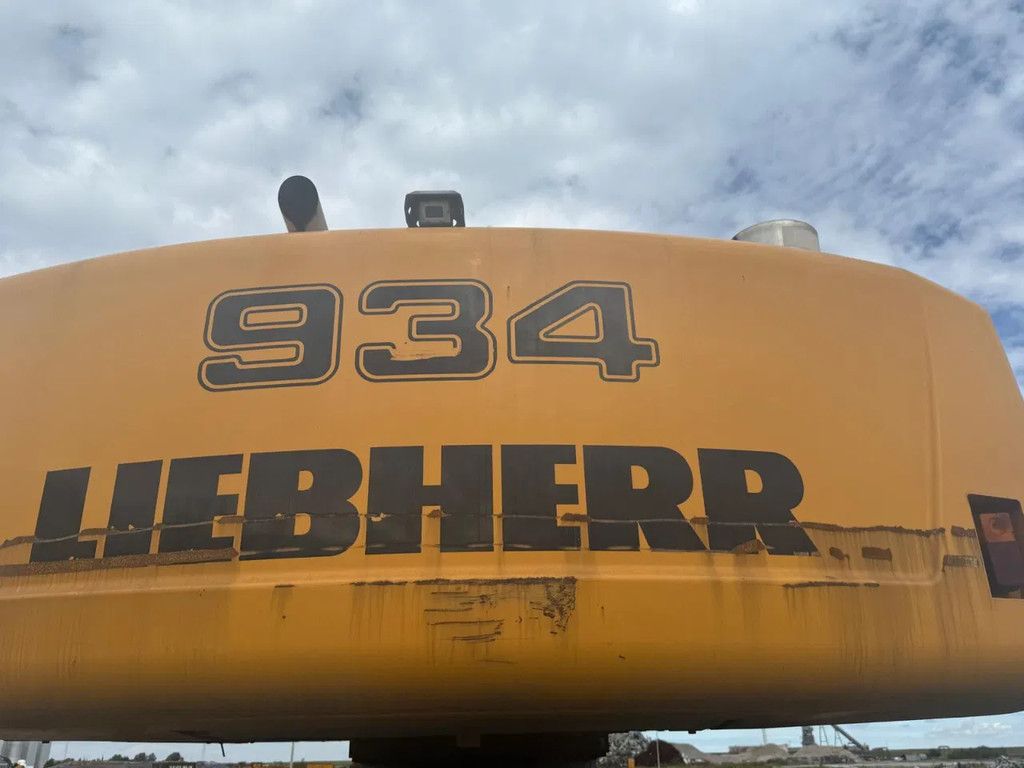 Liebherr A 934 C-HD Litronic inclusief poliep grijper