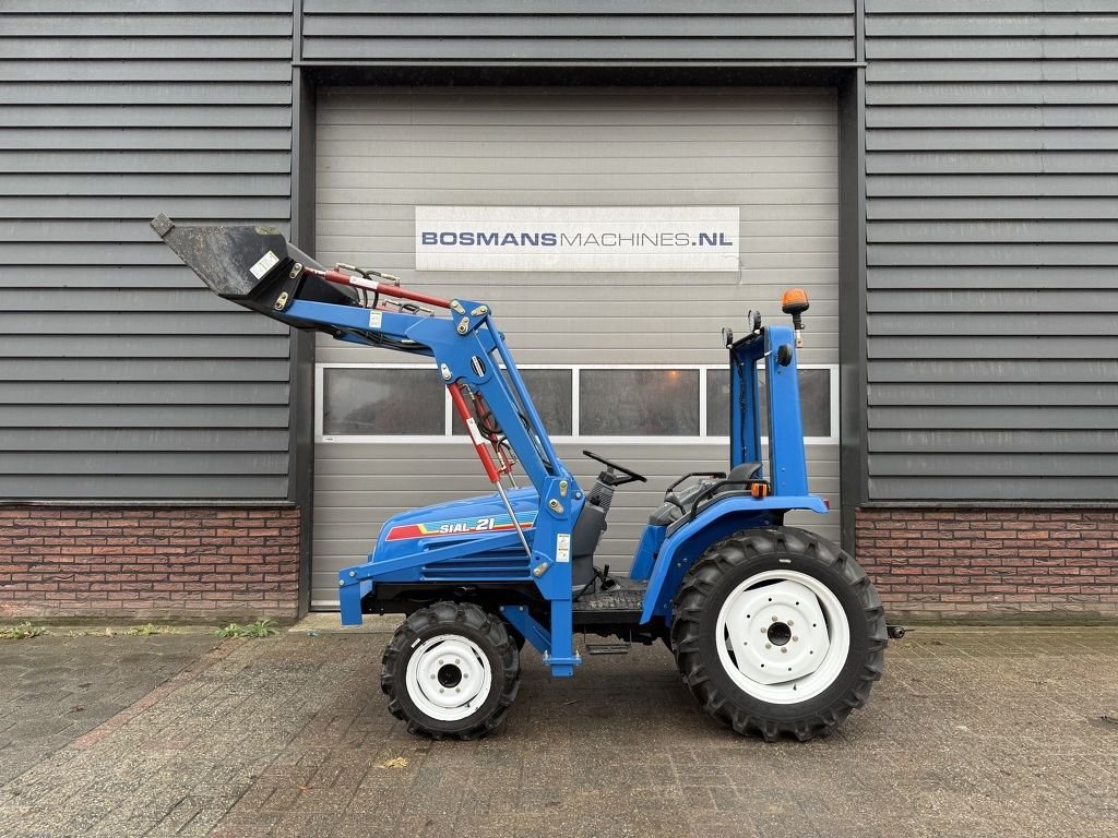 Iseki sial 21 4WD minitractor met voorlader / frontlader