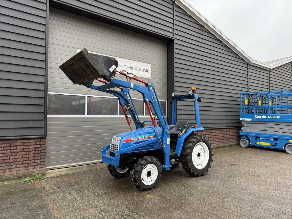 Iseki sial 21 4WD minitractor met voorlader / frontlader