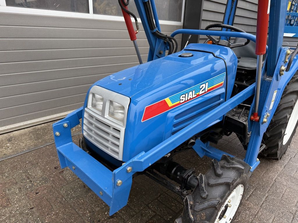 Iseki sial 21 4WD minitractor met voorlader / frontlader