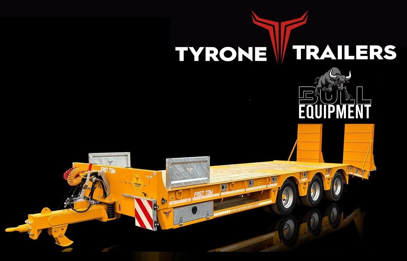 Bull Equipment Tyrone Trailers 27 - 33 Ton, Tridem, Nieuw!