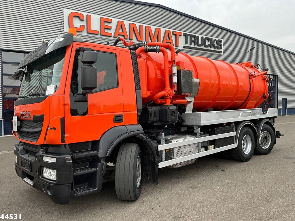 Iveco AD260SY/PS Euro 6 Kroll 13m³ Saug/Spul aufbau