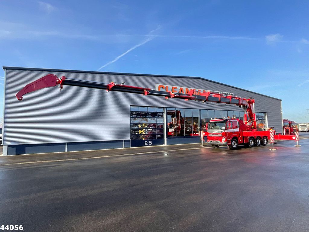 Volvo FMX 500 8x4 Euro 6 MPG 150 Tonmeter laadkraan Just 53.033 km!
