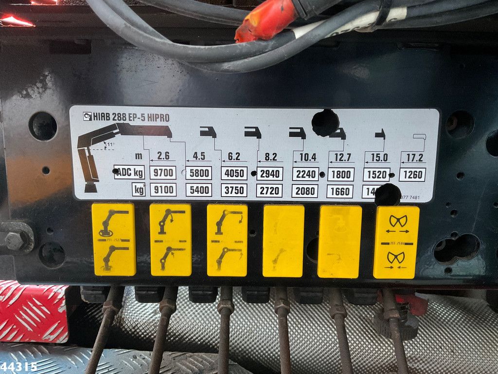 Volvo FMX 540 8x4 Euro 6 Hiab 28 Tonmeter laadkraan