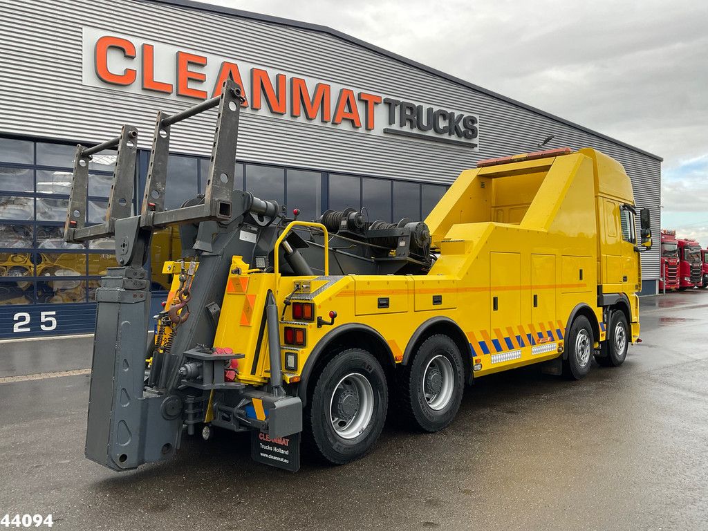 DAF FAD XF 430 8x4 Manual Steel JIGE Recovery truck