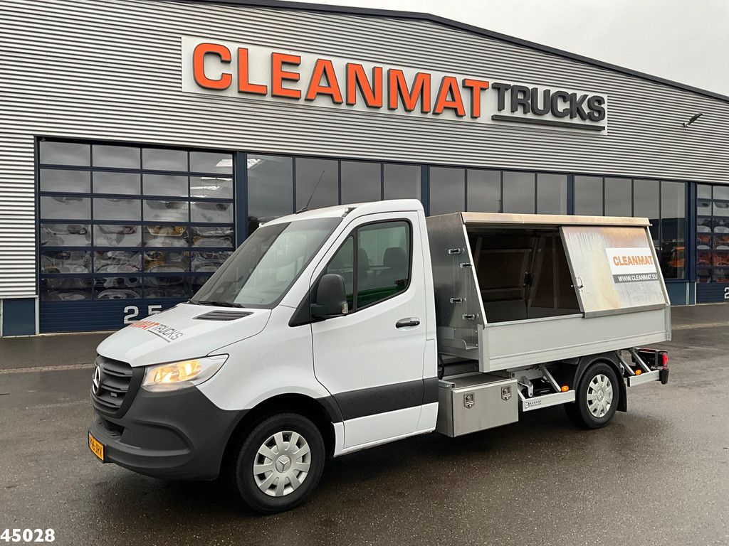 Mercedes-Benz Sprinter 317 1.9 CDI Veeg-vuil kipper