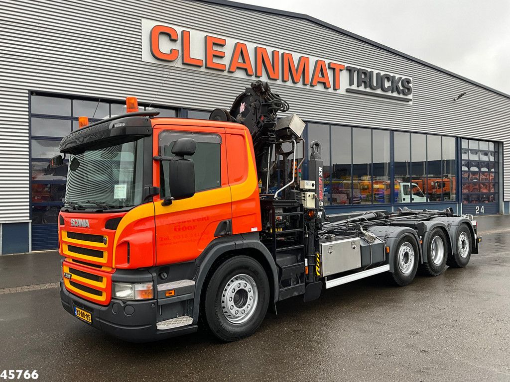 Scania G 380 8x2 Hiab 21 Tonmeter laadkraan