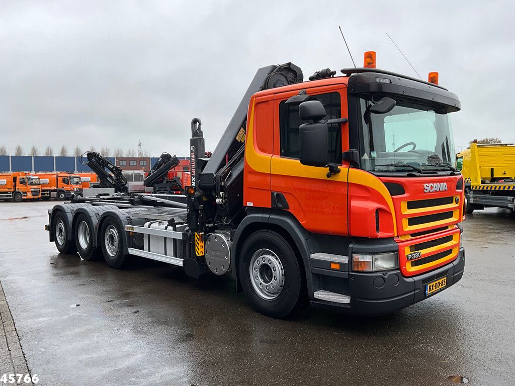 Scania G 380 8x2 Hiab 21 Tonmeter laadkraan