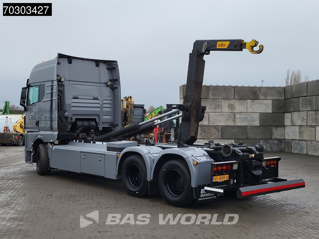 MAN TGX TGX 28.640 6X2 NL-Truck APK Hyva 26-60-S containersystem Lift-axle Automatic Euro 6
