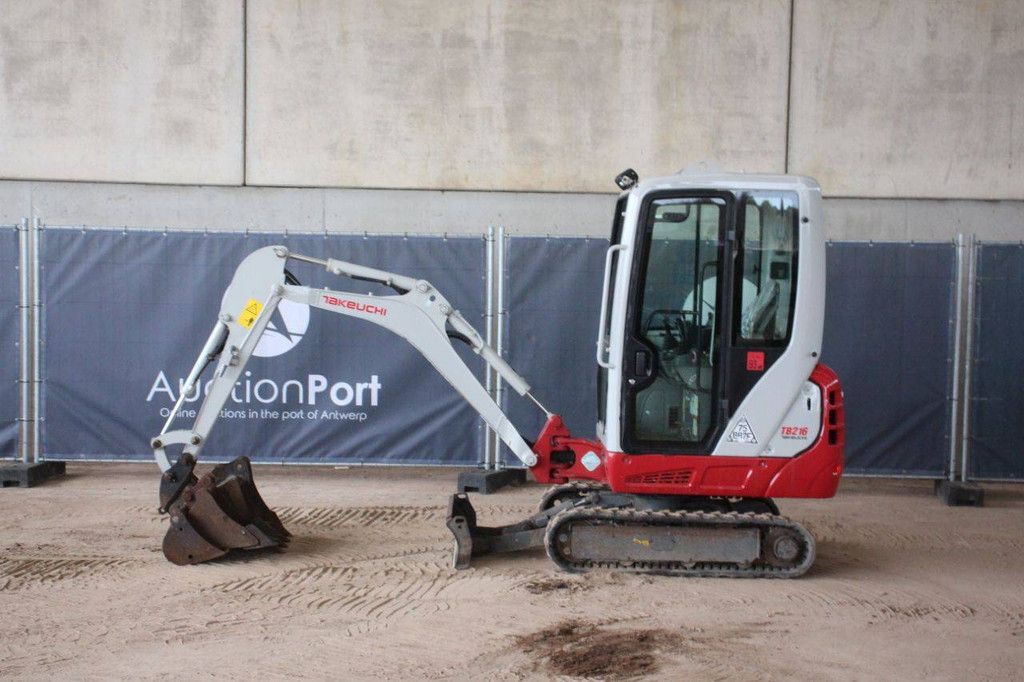 Mini excavator Takeuchi TB216 Diesel 11.5kW 2021