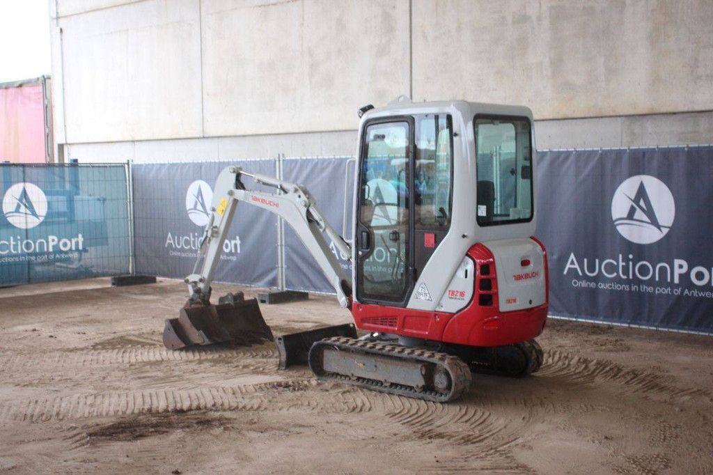 Mini excavator Takeuchi TB216 Diesel 11.5kW 2021