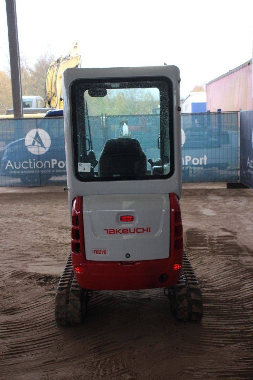 Mini excavator Takeuchi TB216 Diesel 11.5kW 2021
