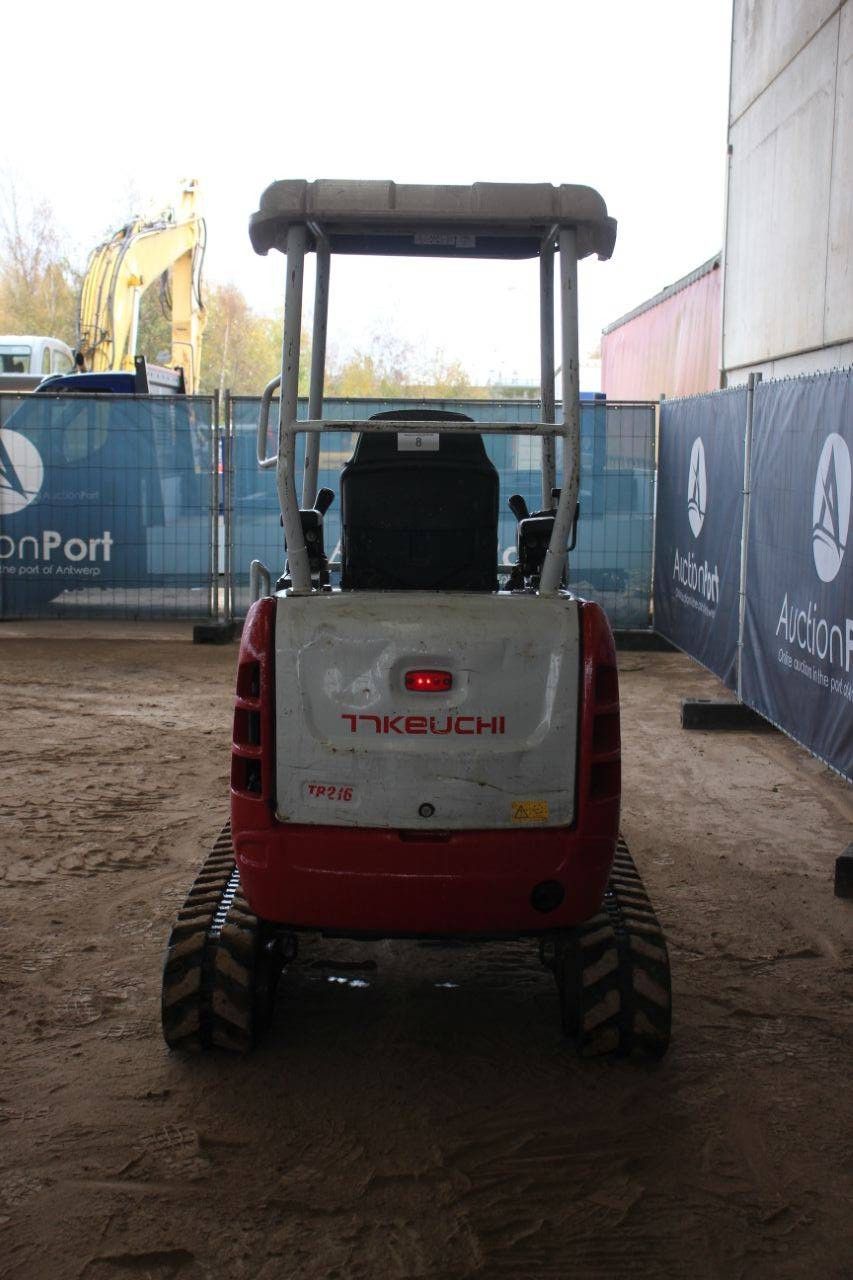 Mini excavator Takeuchi TB216 Diesel 11kW 2018
