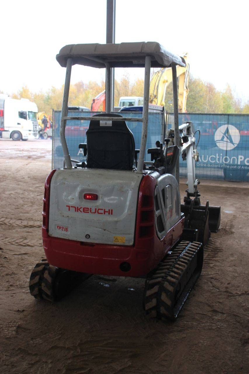 Mini excavator Takeuchi TB216 Diesel 11kW 2018