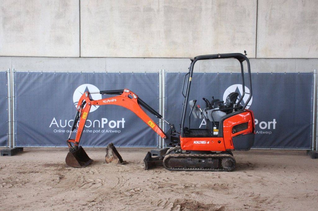 Minigraver Kubota KX016-4 Diesel 9.6kW 2019