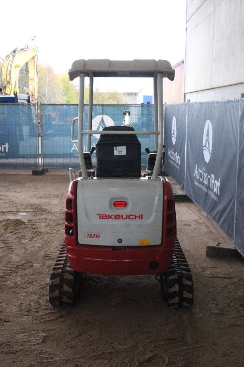 Mini excavator Takeuchi TB216 Diesel 11.5kW 2020