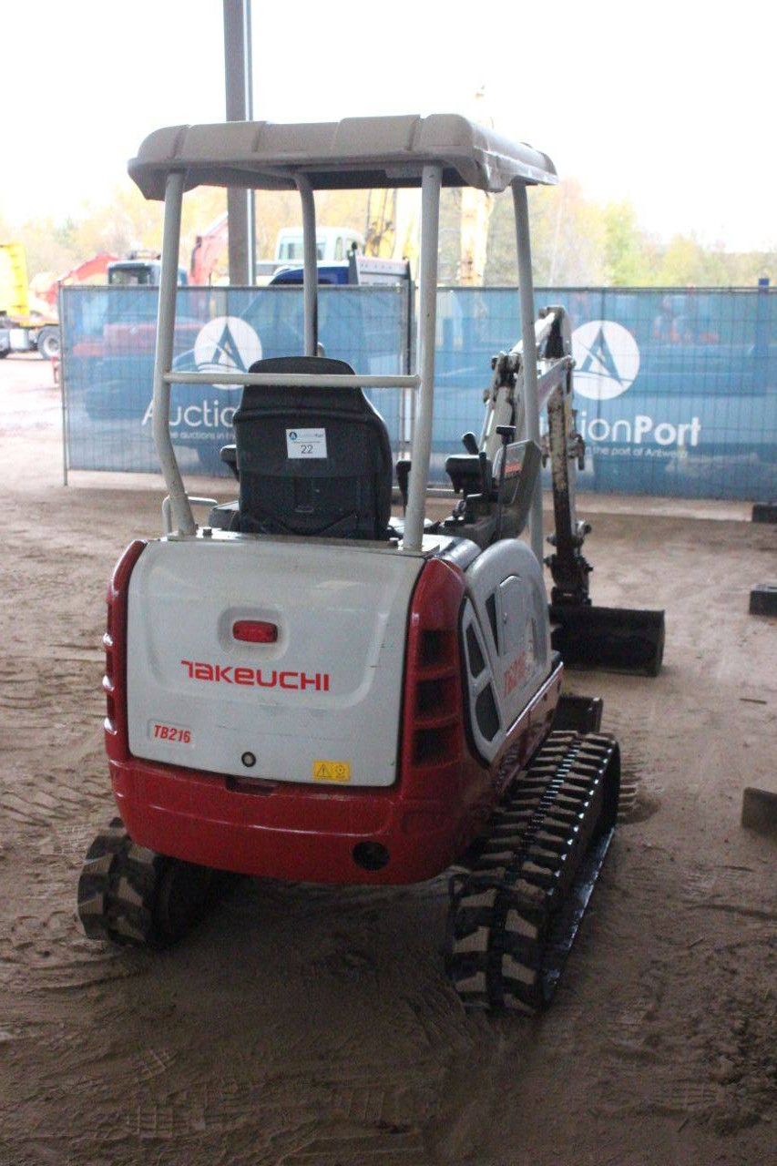 Mini excavator Takeuchi TB216 Diesel 11.5kW 2020