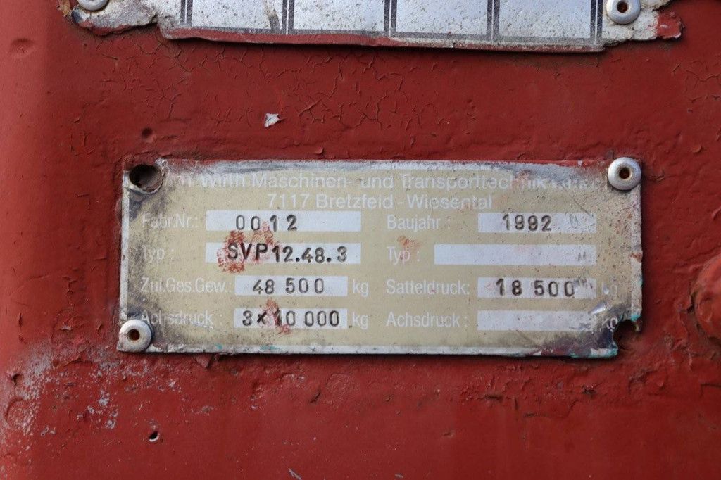 Semi-Low Loader Tec SVP 12.48.3 1992