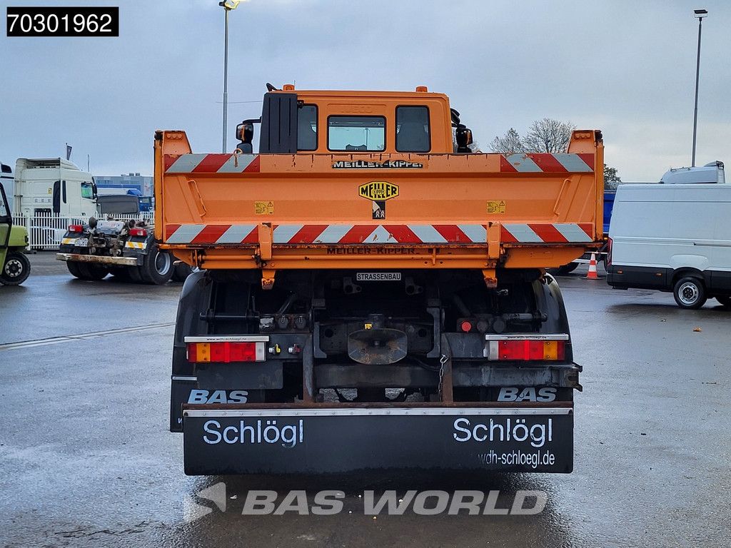 Iveco Trakker 410 6X4 5m3 Meiller 3-way tipper Lift+Steering axle Big-Axle Euro 5