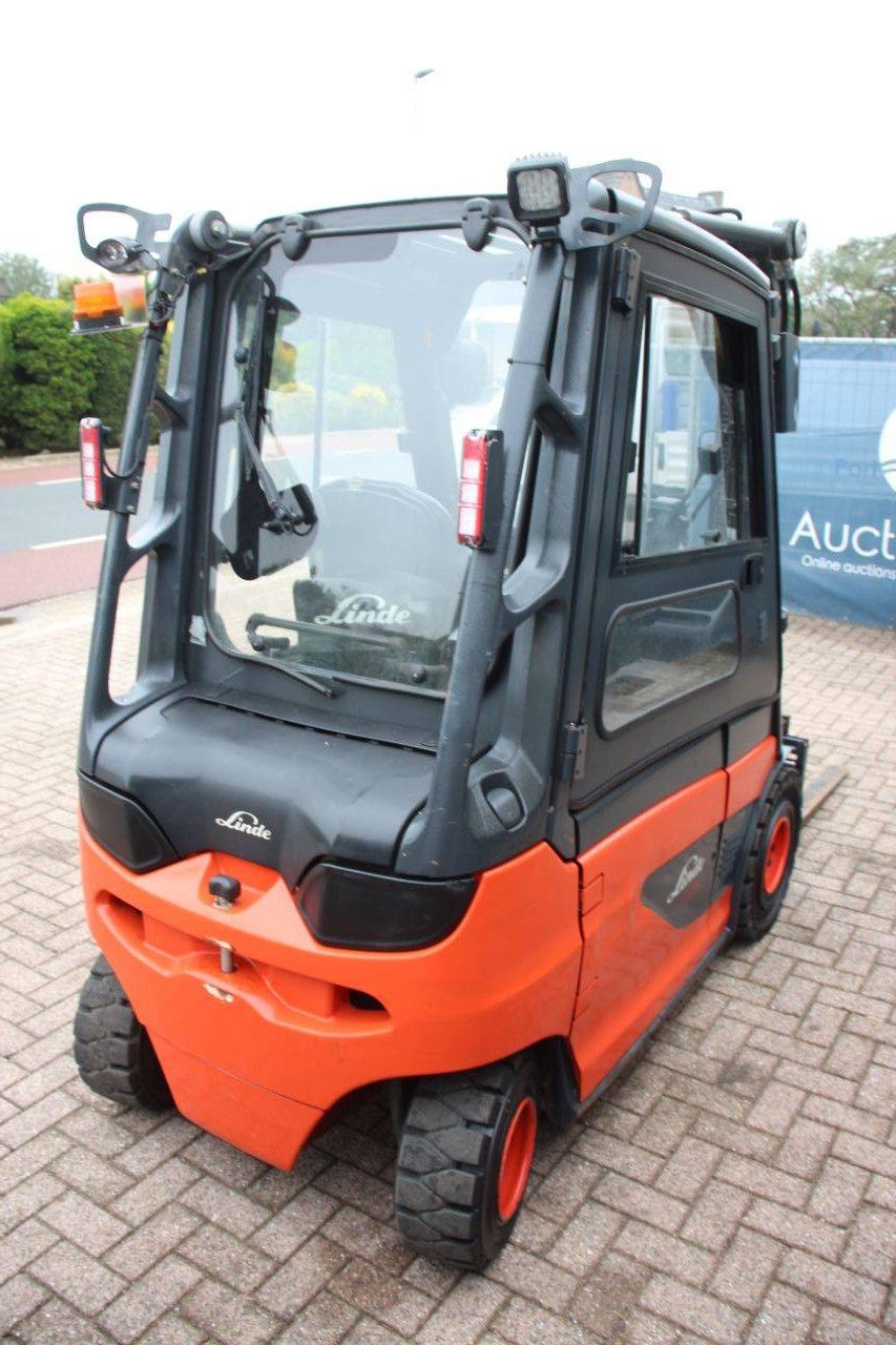Forklift Linde E25-01 Electric 2500kg 4.7m 2015