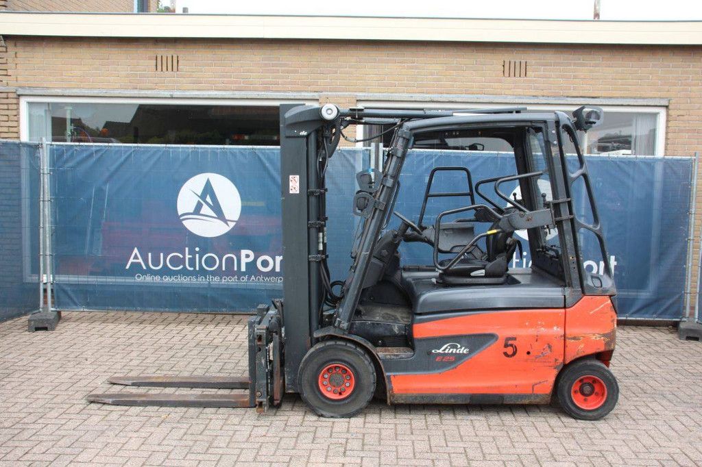 Forklift Linde E25L-01 Electric 2500kg 4.7m 2020