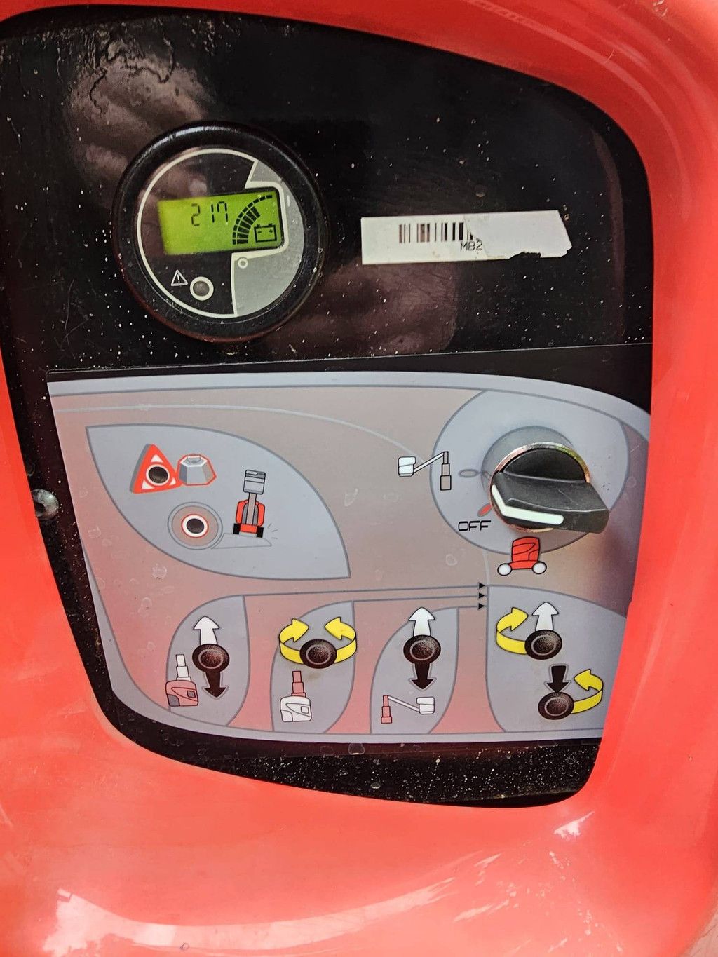 Manitou 100VJR Electric Mast Lift 9.9m