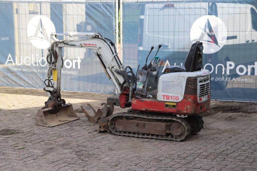 Mini excavator Takeuchi TB108 Diesel 2006