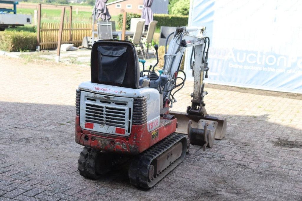 Mini excavator Takeuchi TB108 Diesel 2006